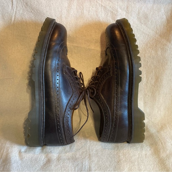 Dr. Martens Brown Wingtips US Men’s 9 M - Picture 3 of 10